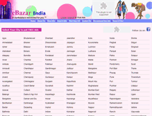 Tablet Screenshot of ebazarindia.com